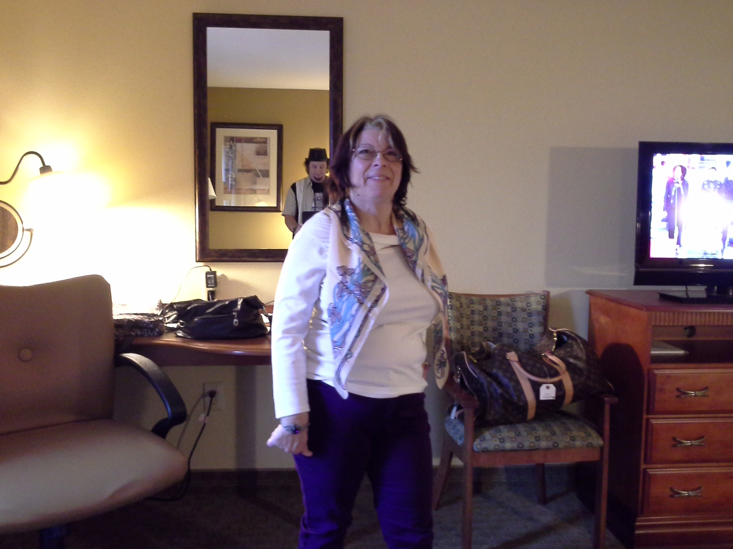 I could not have picked a more unflattering shirt if I tried.