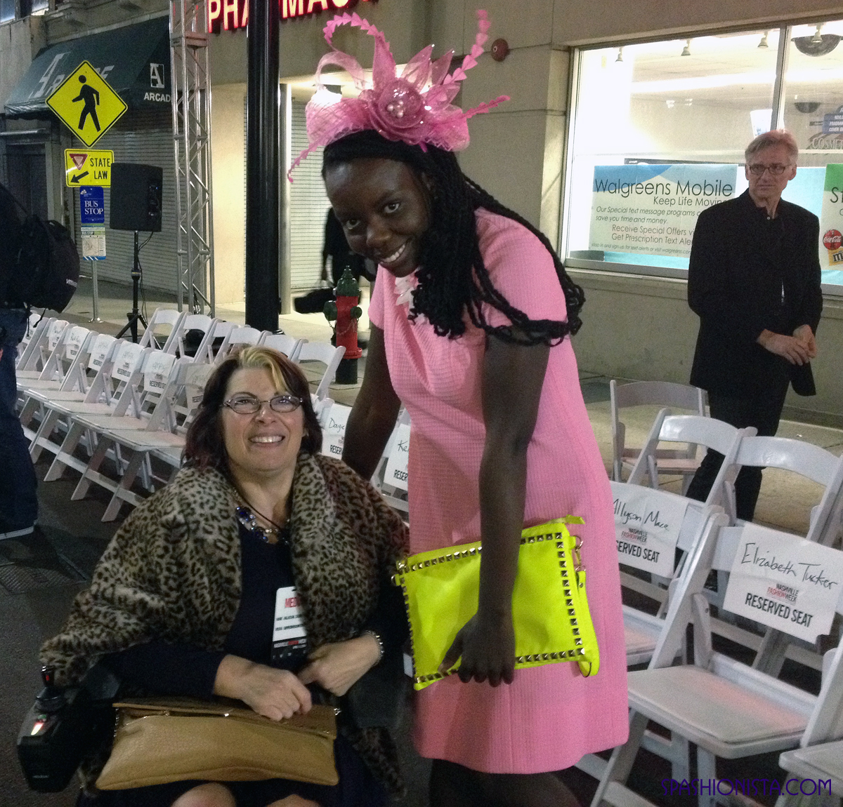 At 5th Avenue of the Arts with Alicia Boswell of Nashville Fashion Events