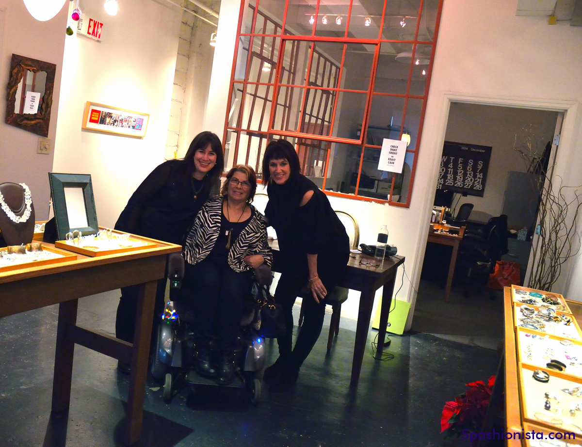 McLaine Richardson of Margaret Ellis Jewelry, Me, and Connie Richardson