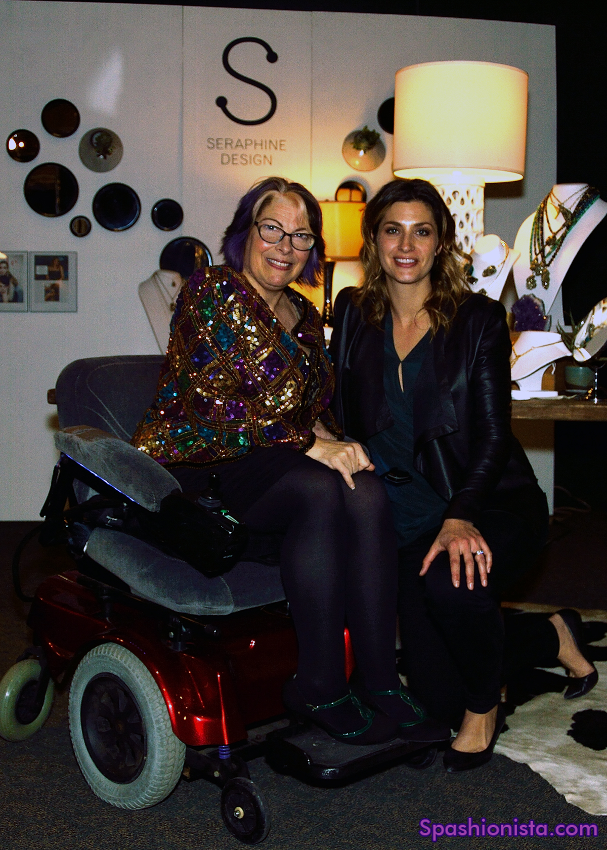 Me and Brooke Seraphine of Seraphine Designs