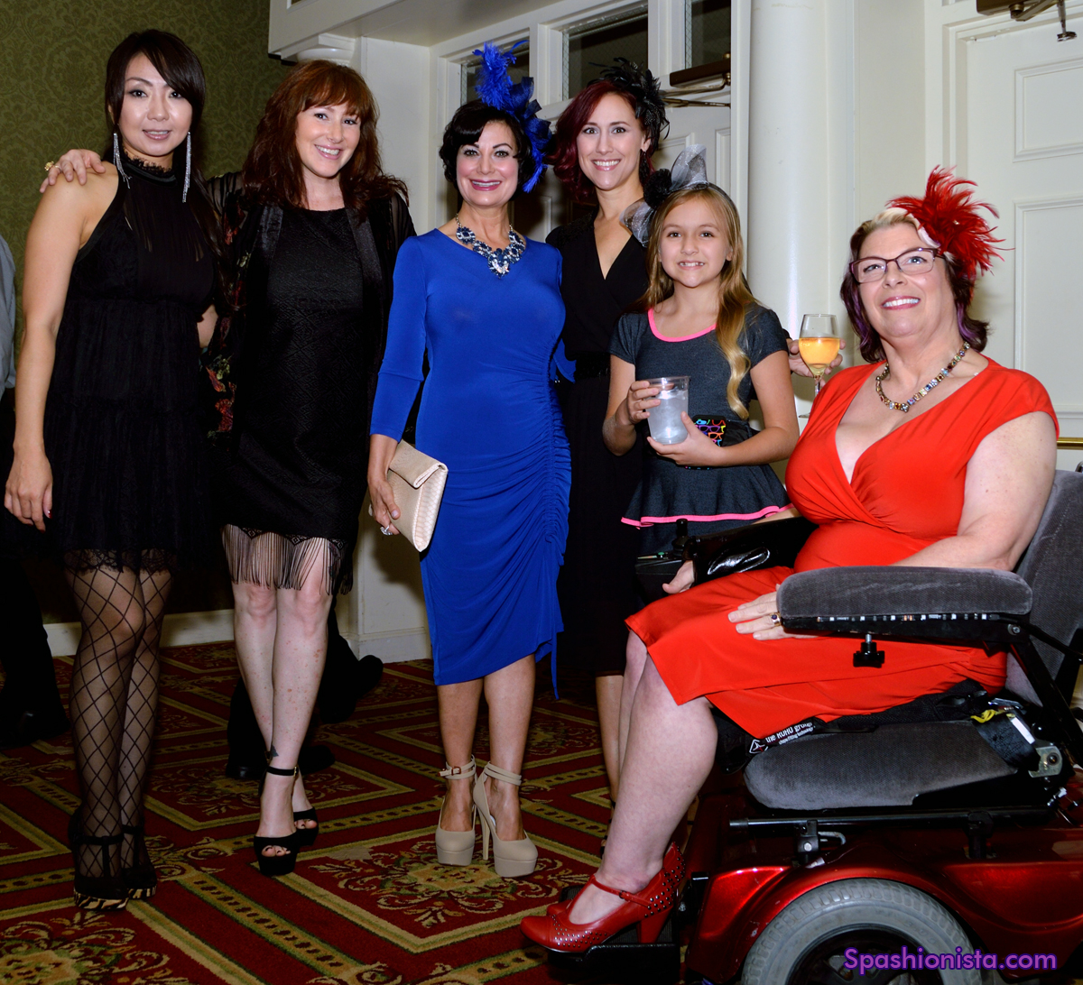 Left to right: Misato Watabe, Tiffany, Denise Connor, Krystle Ramos, Ripley Ramos and me
