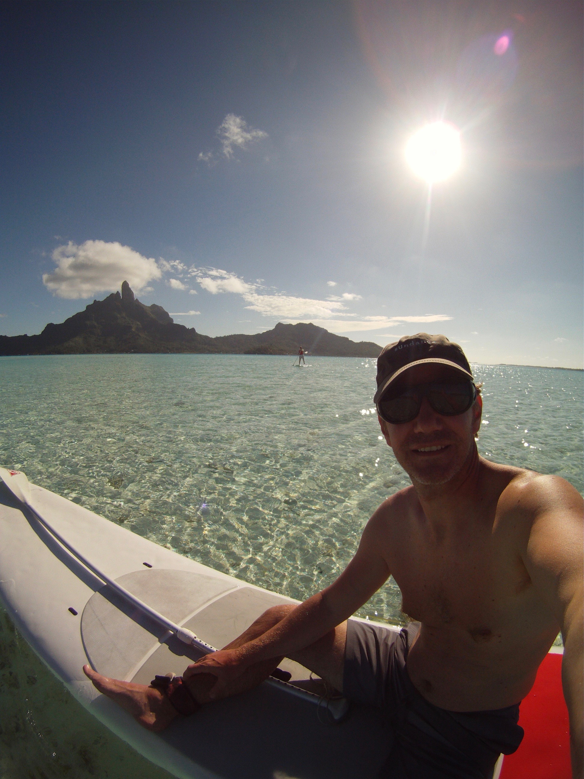 Paddling the Lagoon