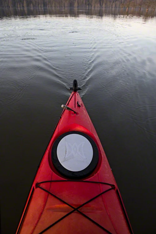 early morning paddle