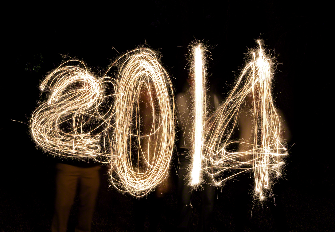 old fashioned light painting by the vincents - at our new years party in chucktown