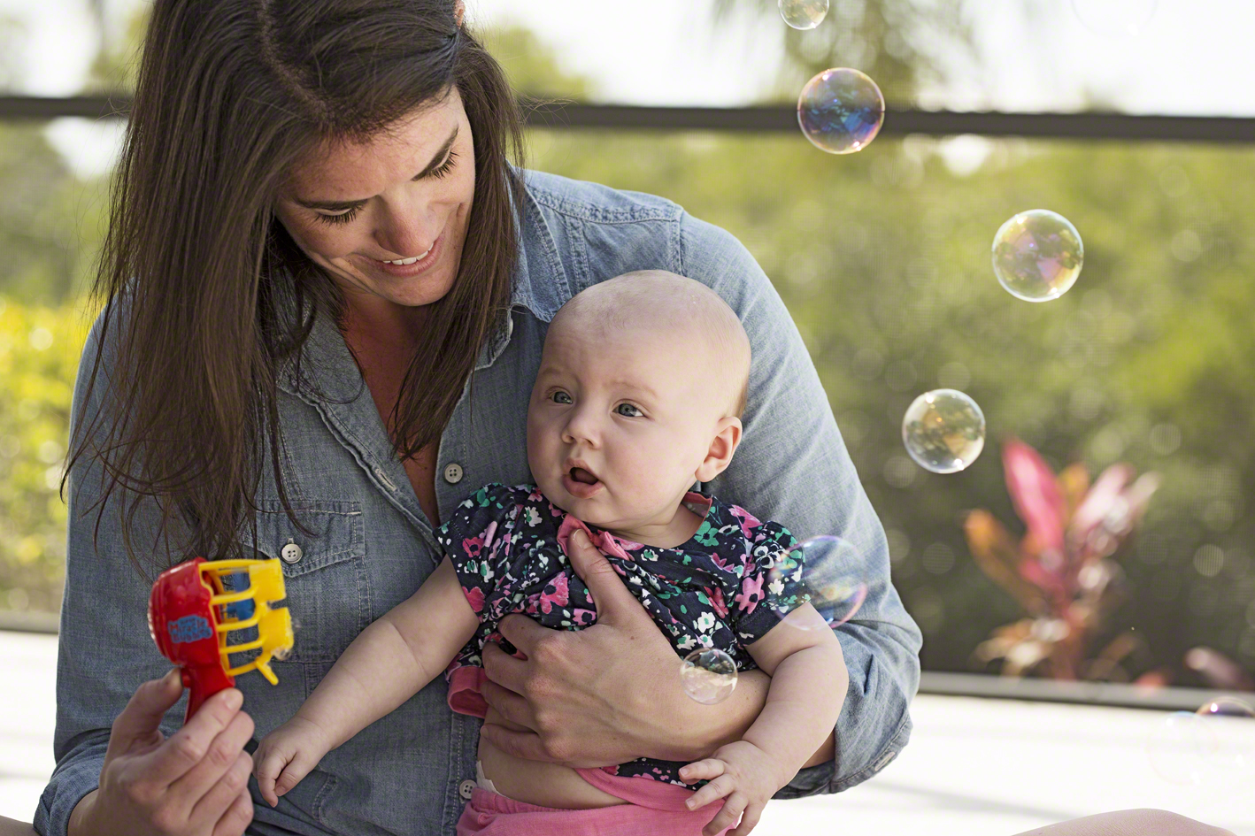 and bubbles.