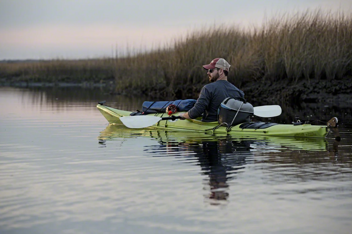 habza on the paddle into caw caw