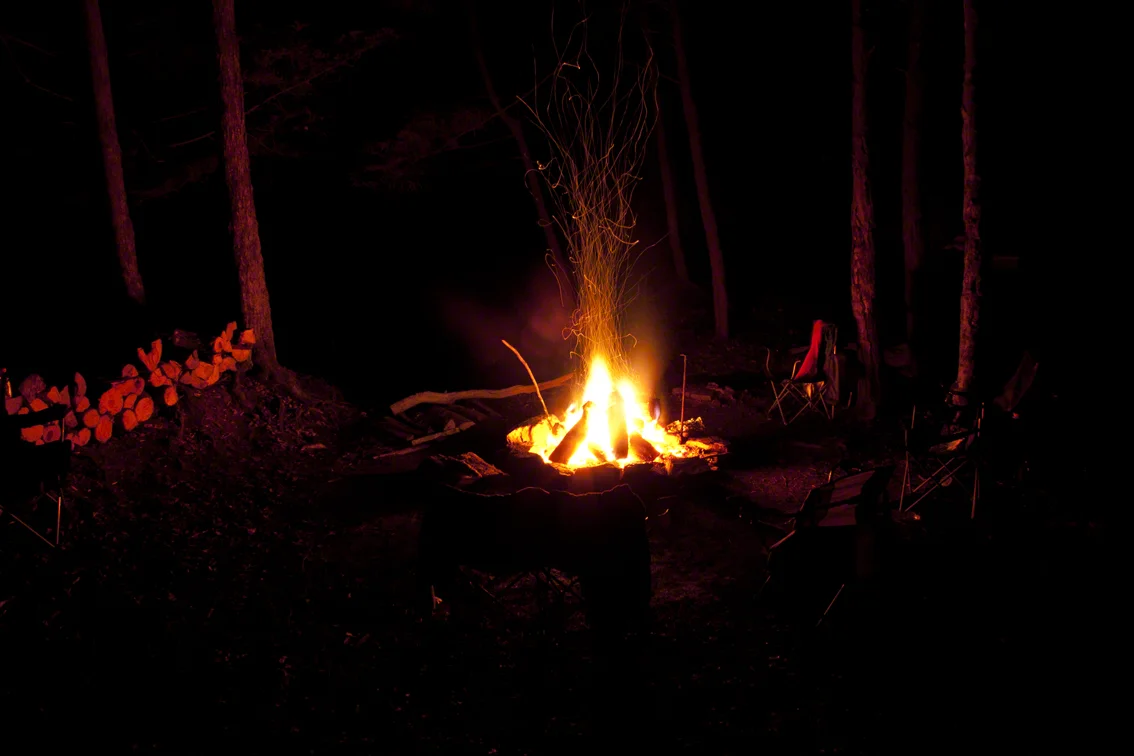 empty fire side