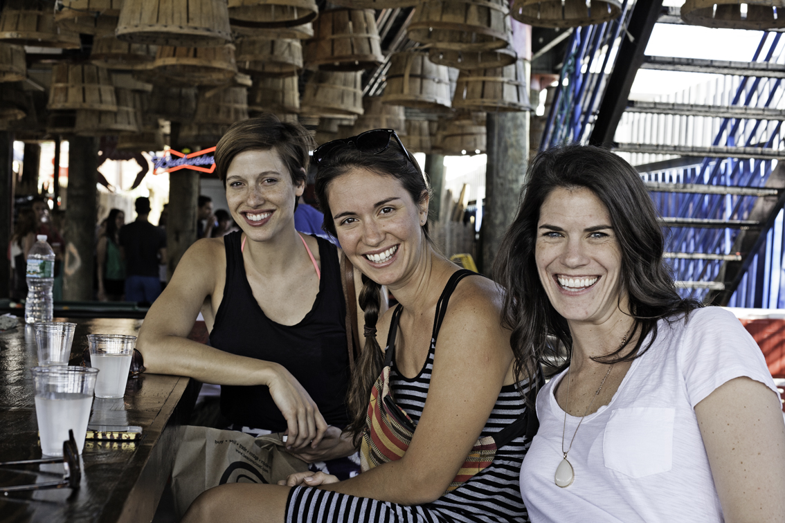 the lovelies at the crab shack
