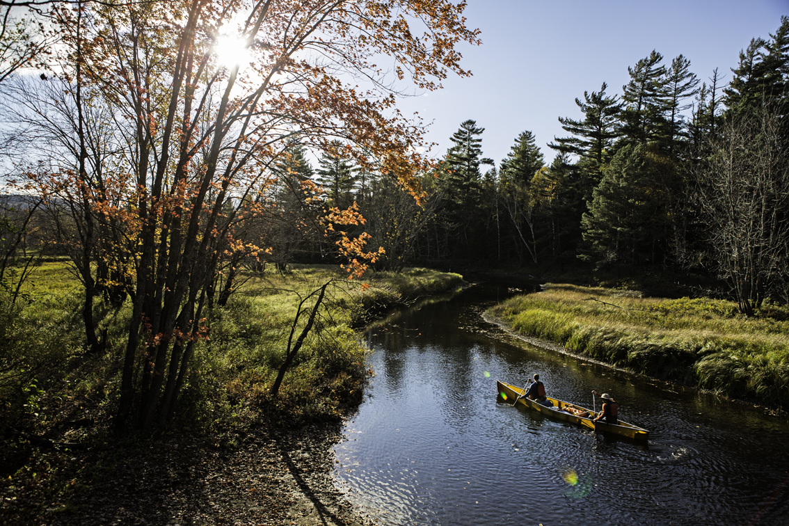 the gills in stony creek, about to enter into the raquette river