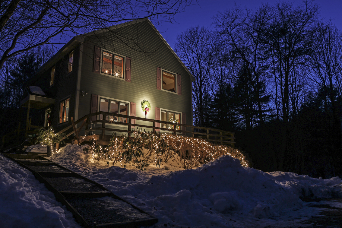 The Whelan's ski shack