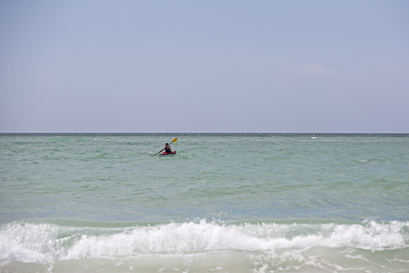Jim waiting for some waves.