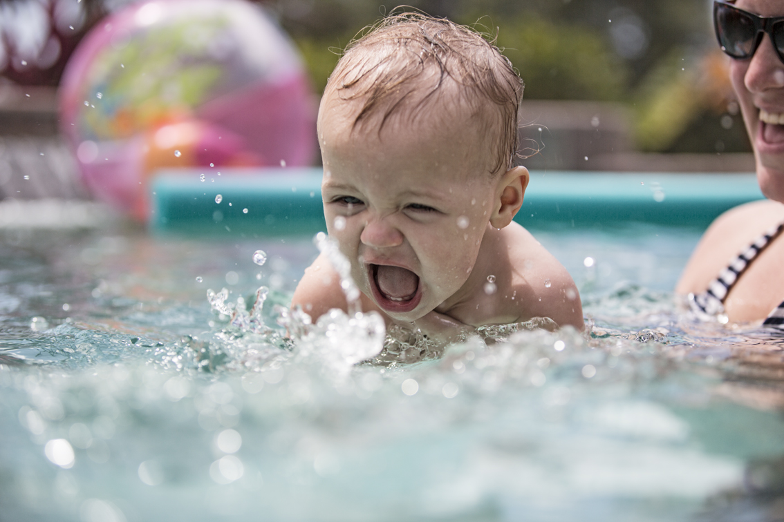 Swimming is awesome.