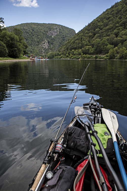 All my crap and the water gap.