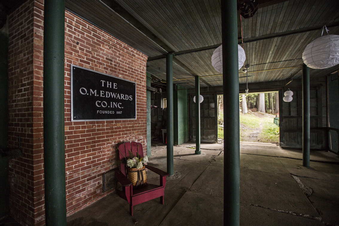 The boat house at PAOWNYC's main house, the wedding ceremony was held on the first floor of this awesome lodge.