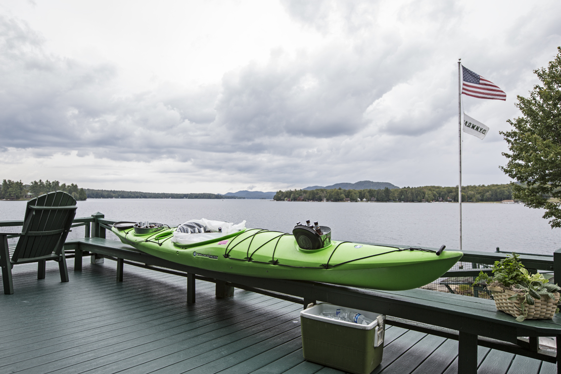 Second best use for a kayak, beer cooler.