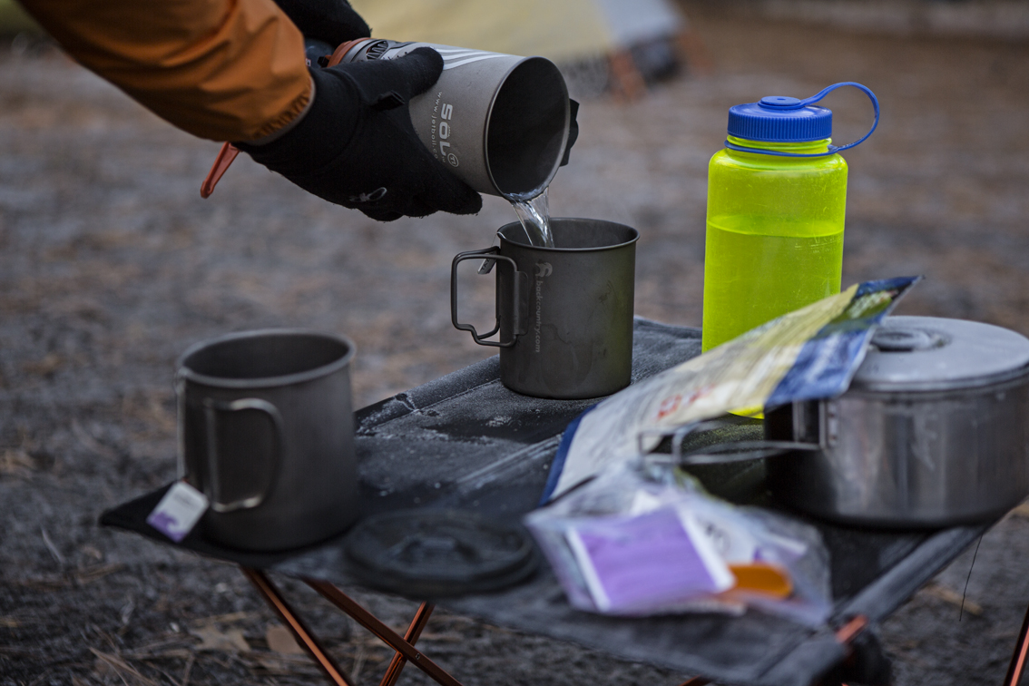 Tea time.