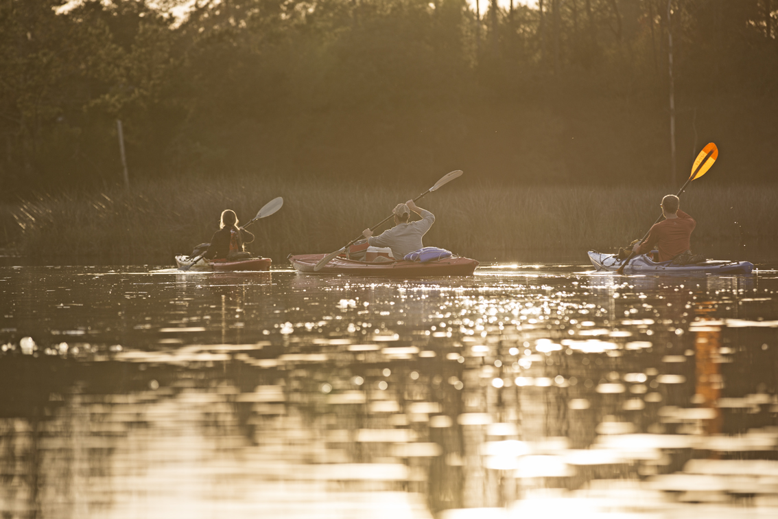 With the sun getting low, we made a final push for the campsite.