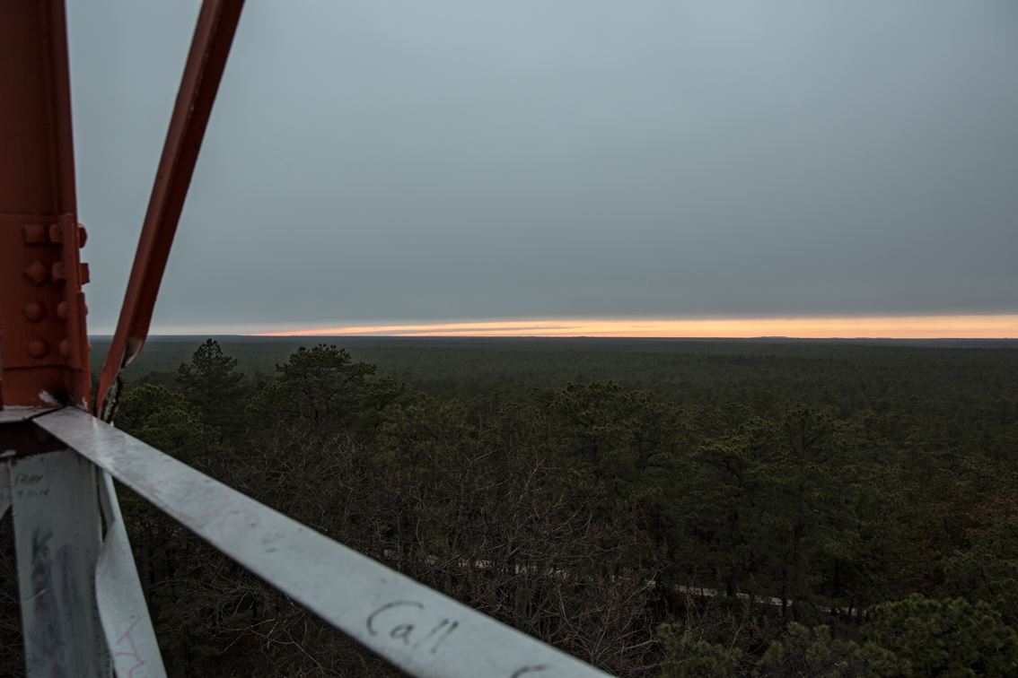 Sunset from tower was pretty underwhelming. 