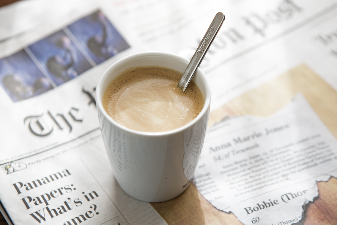Our room had a Nespresso machine, and I drank like 4 of these things. So good.