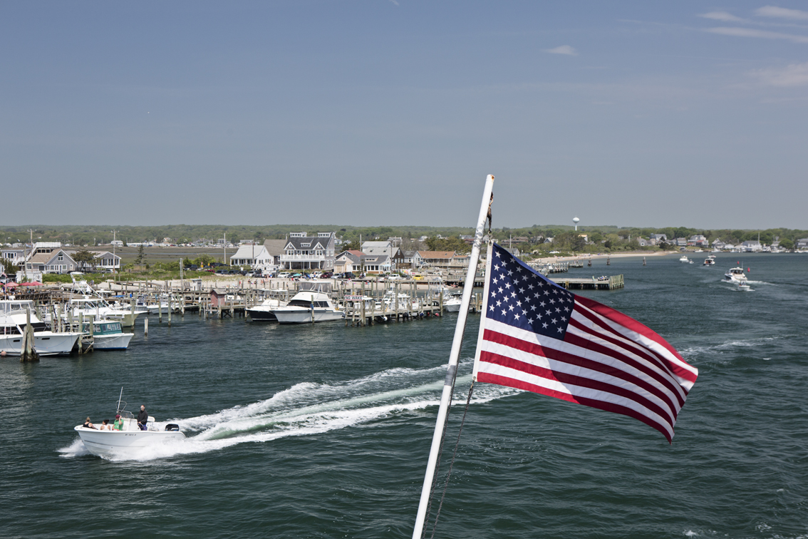 Leaving Point Judith on the Ferry to Block Island