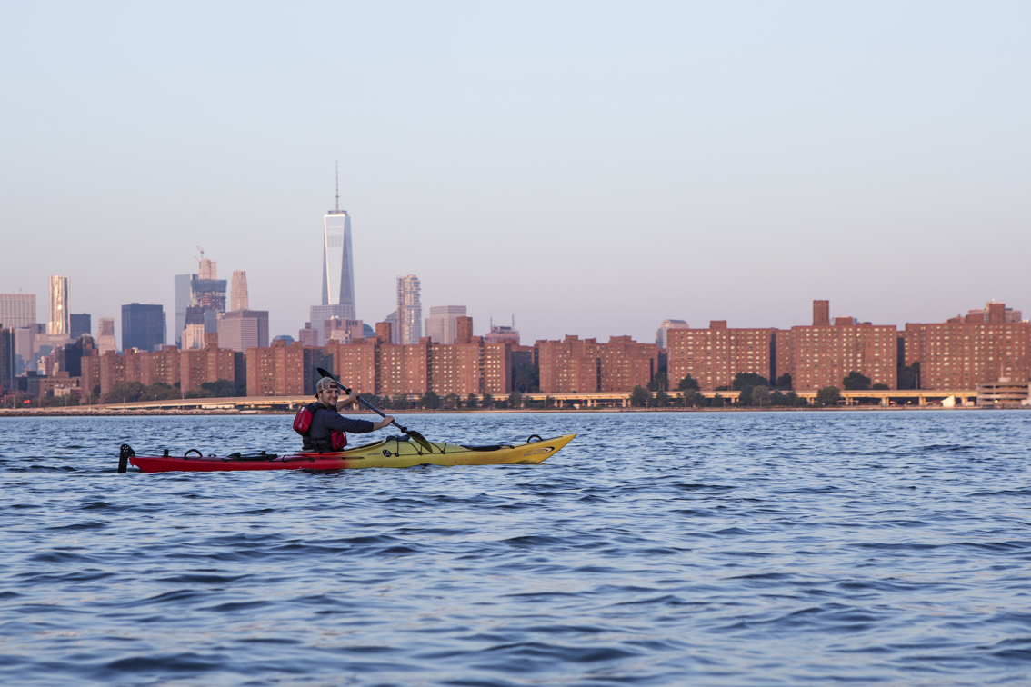 About to hit the East River.