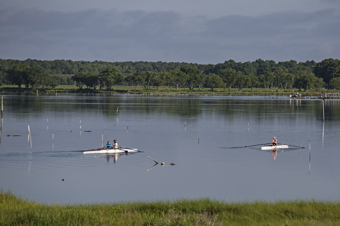 The Cape Charles Rowing Club.