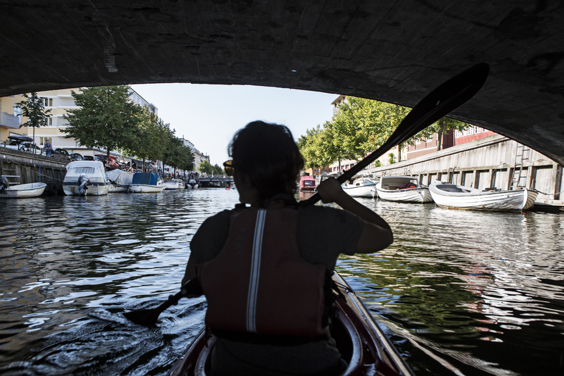 Kayak touring