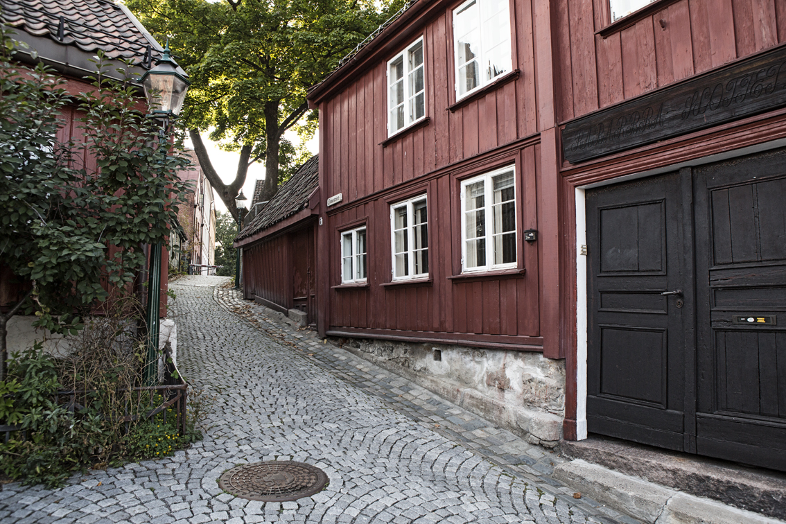 An old section of Oslo.
