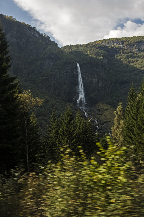 Another giant waterfall along the Flam railway.