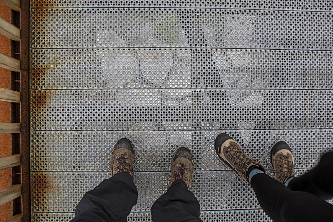 Vosso River Foot bridge.