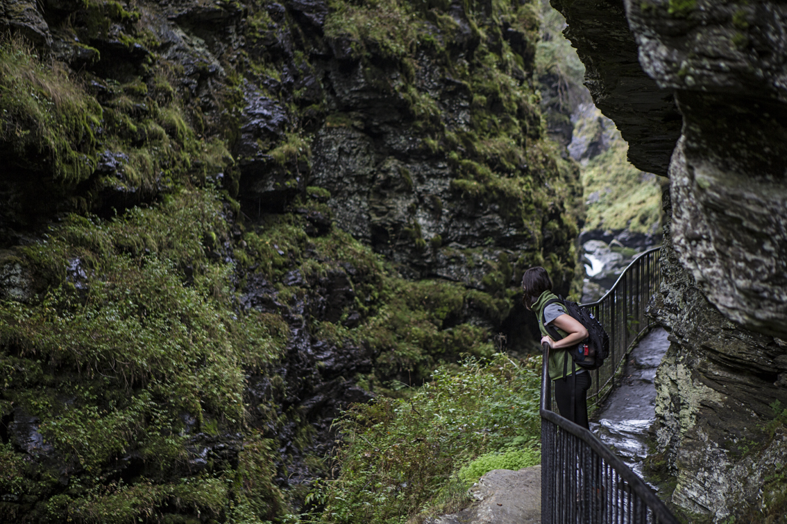 Sloane in the gorge