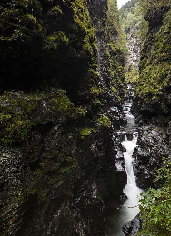 Really the only view in the gorge, very pretty, but we had bigger things to see, like the top of a mountain.