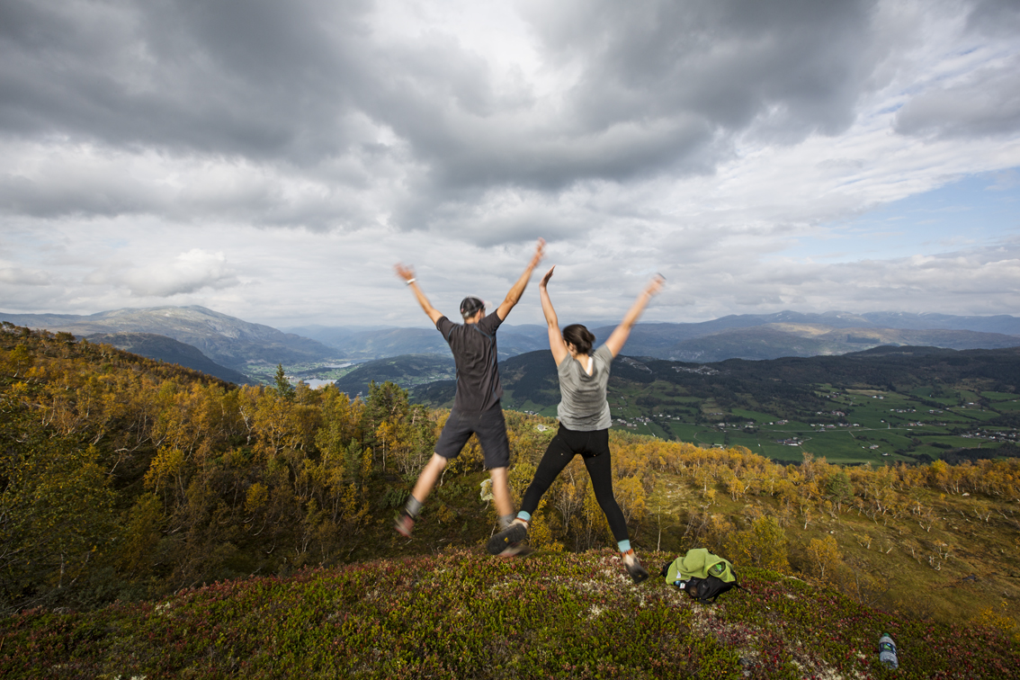 We thought we had found the view, but it only got better from here with every step.