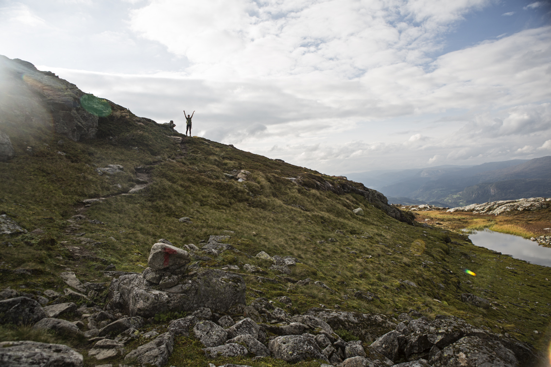 Above the treeline, at 2900 feet.
