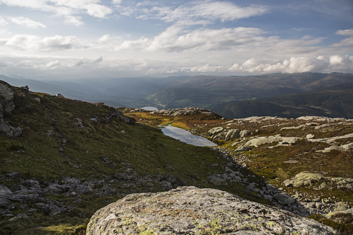 Mountain top pond.