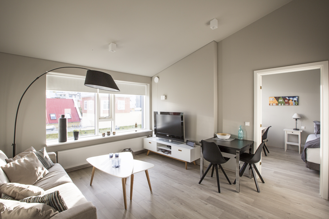 Our home in Reykjavik - it was great.