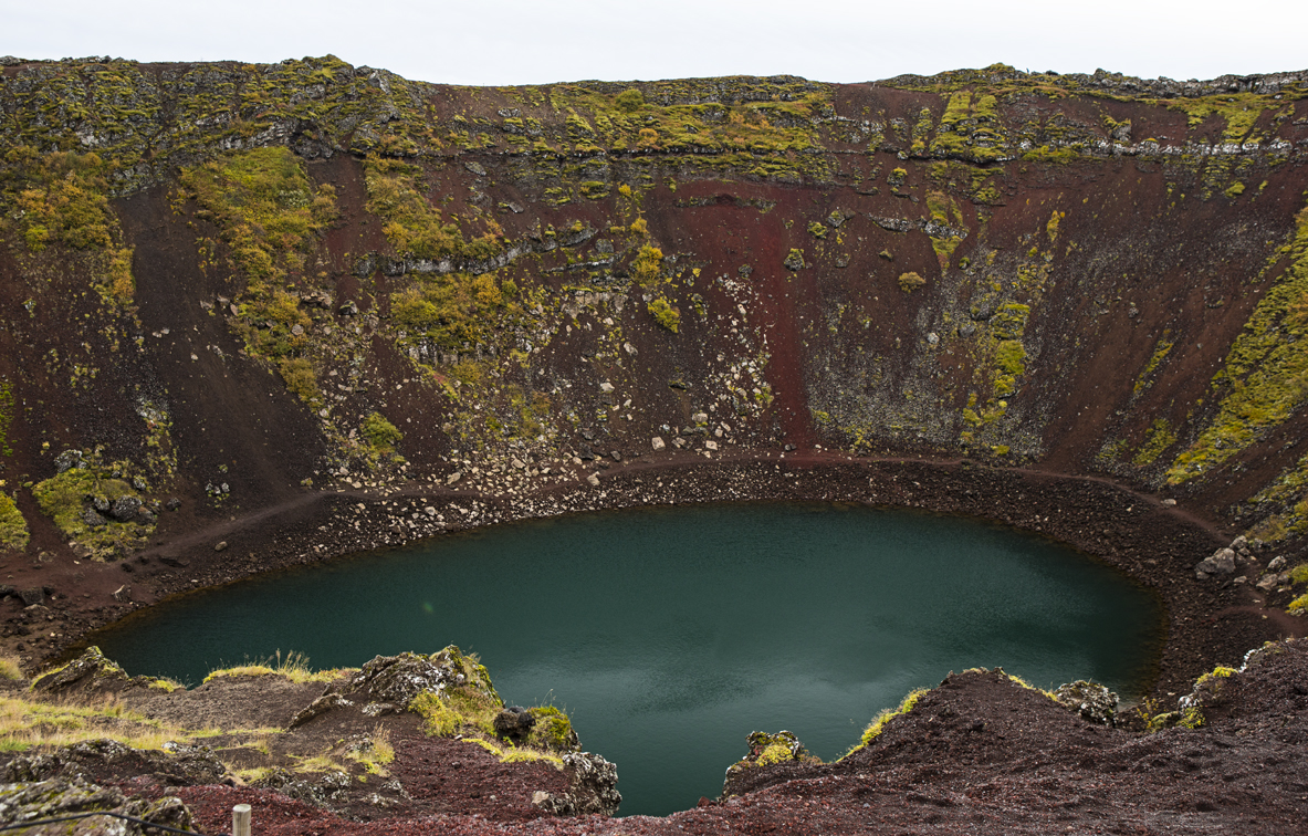 Kerid crater. 