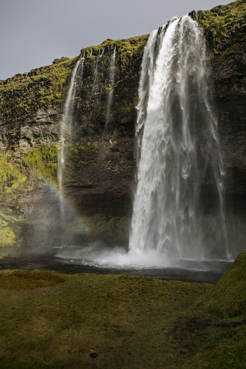 Seljalandsfoss rainbow.