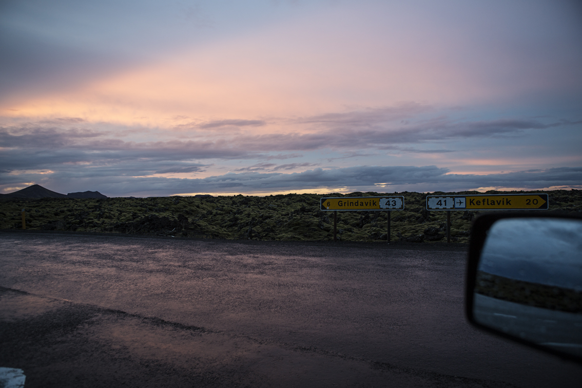 Our last sunset in Iceland was incredible.