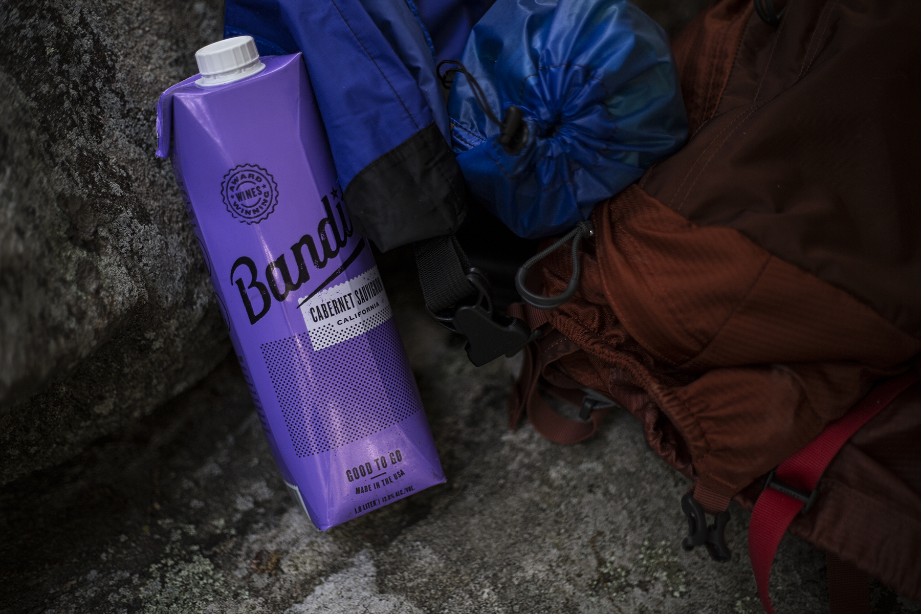 Lorenzo's grape juice.