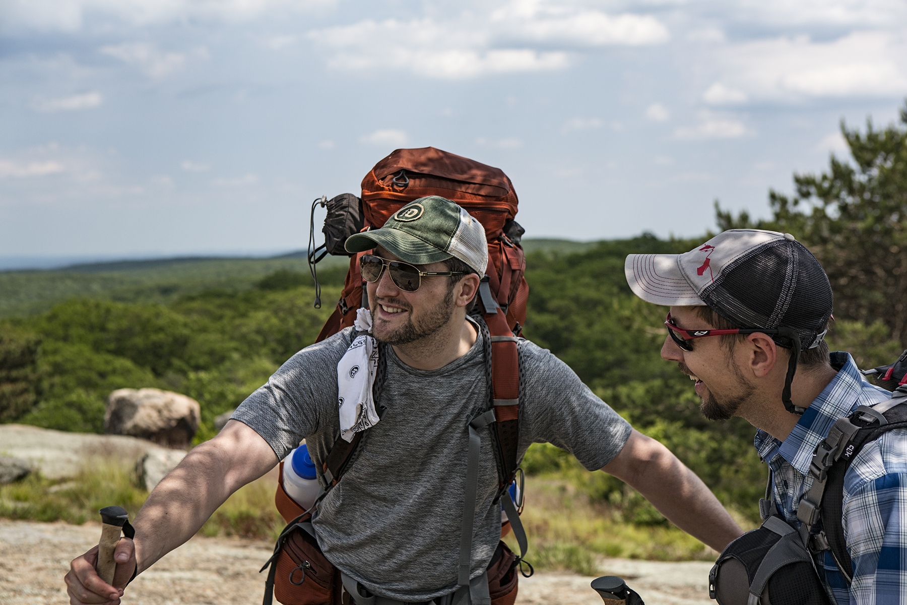 Loren, the Dunham man, and I busting balls. Guest photography by Frank JG.