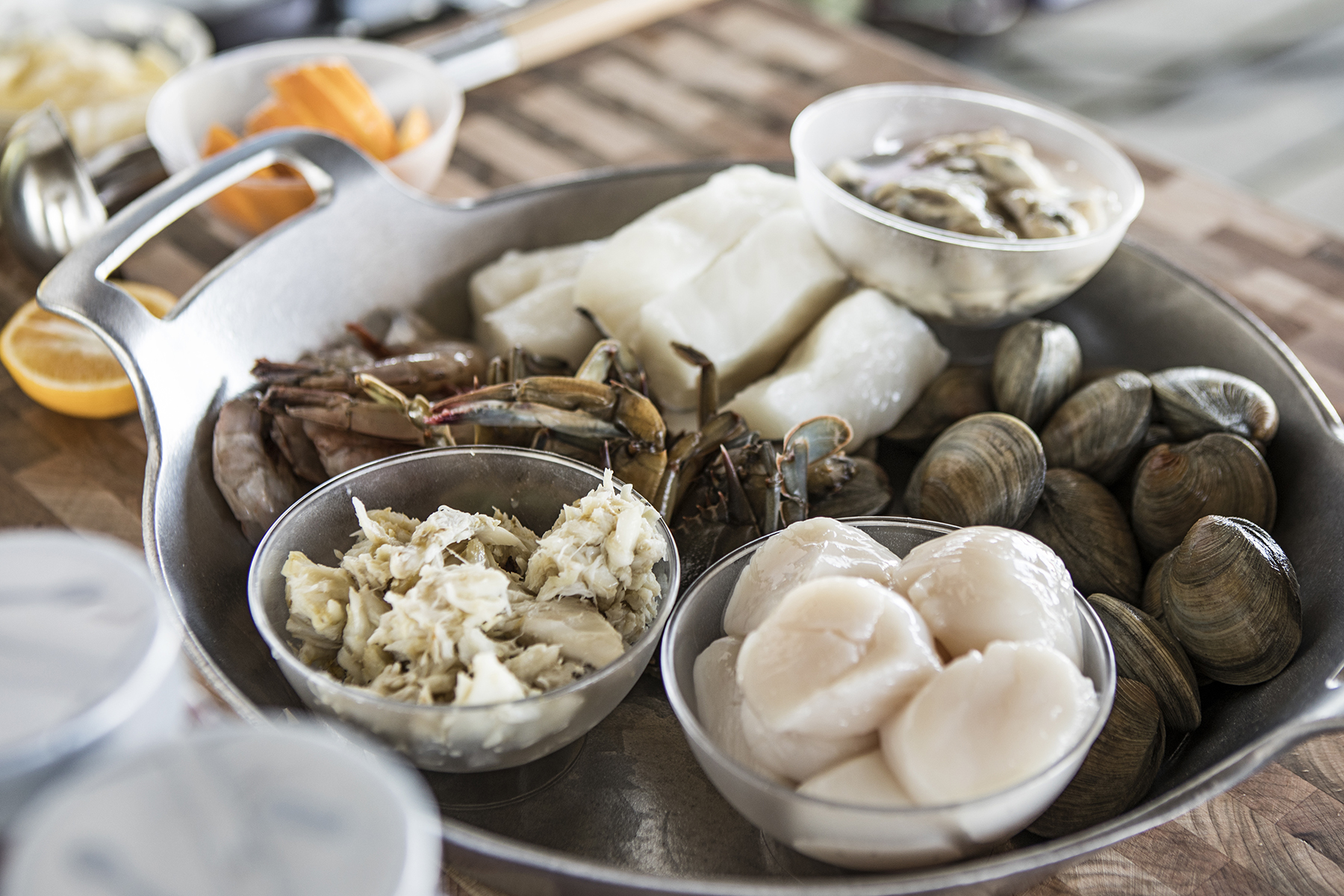 Chesapeake Cioppino Ingredients