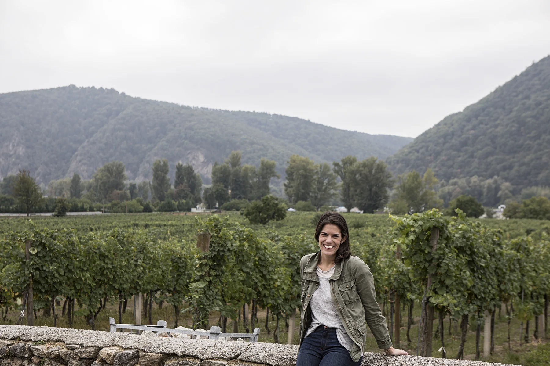Sloane and all the grapes! 