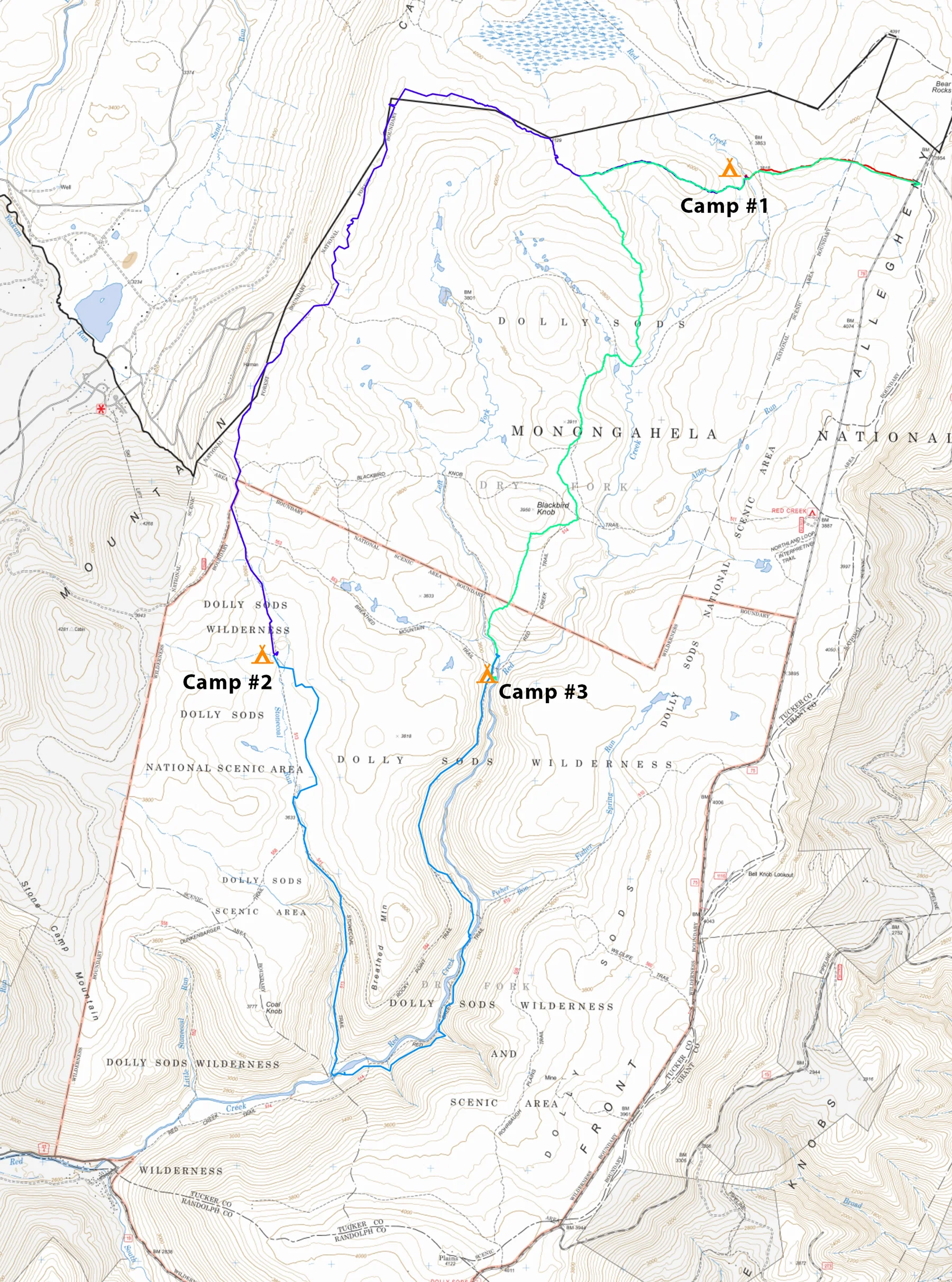 Our route