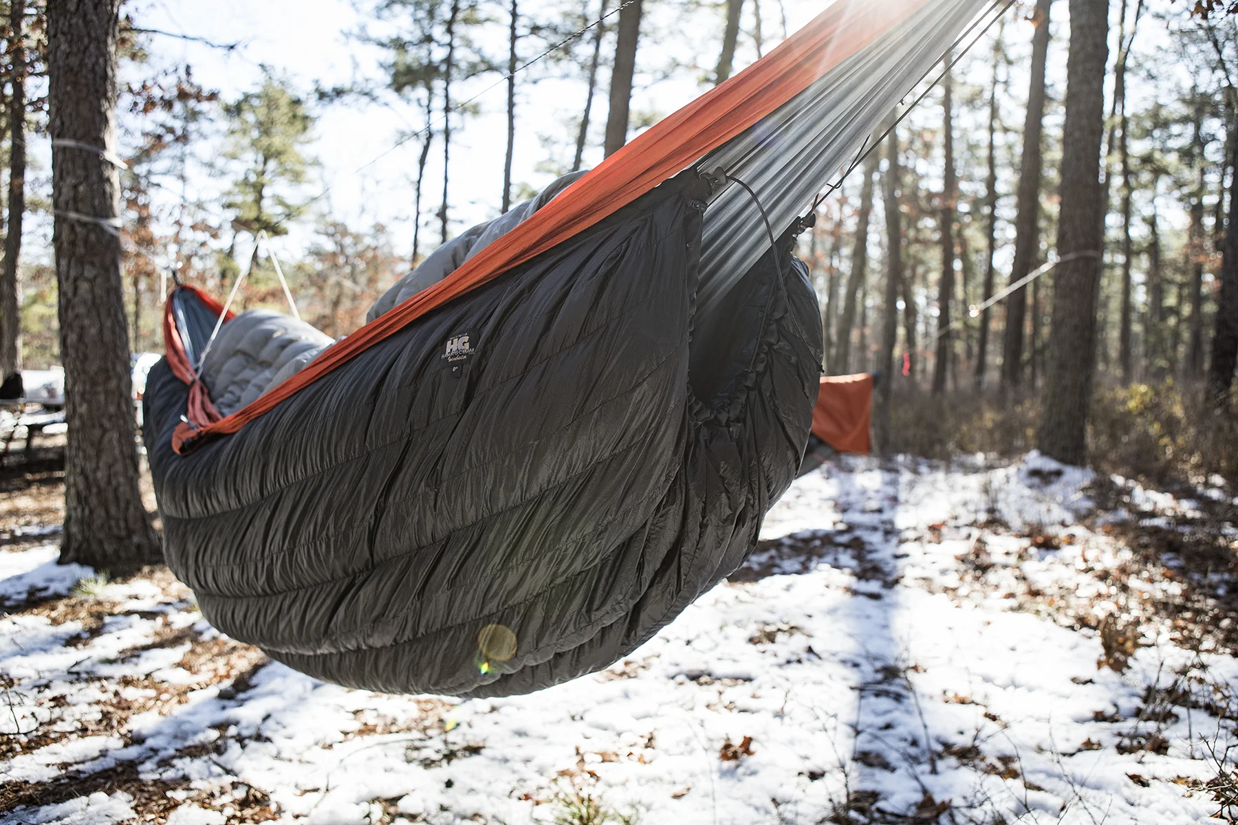My down cocoon kept me nice and toasty.