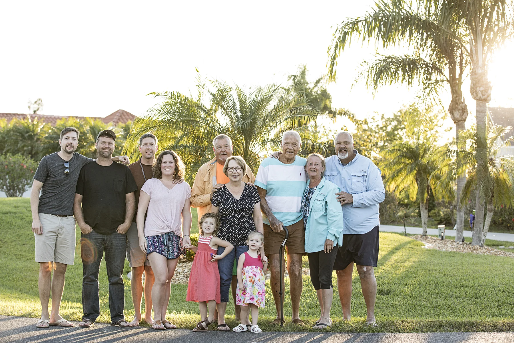 Four generations of McCorkle's