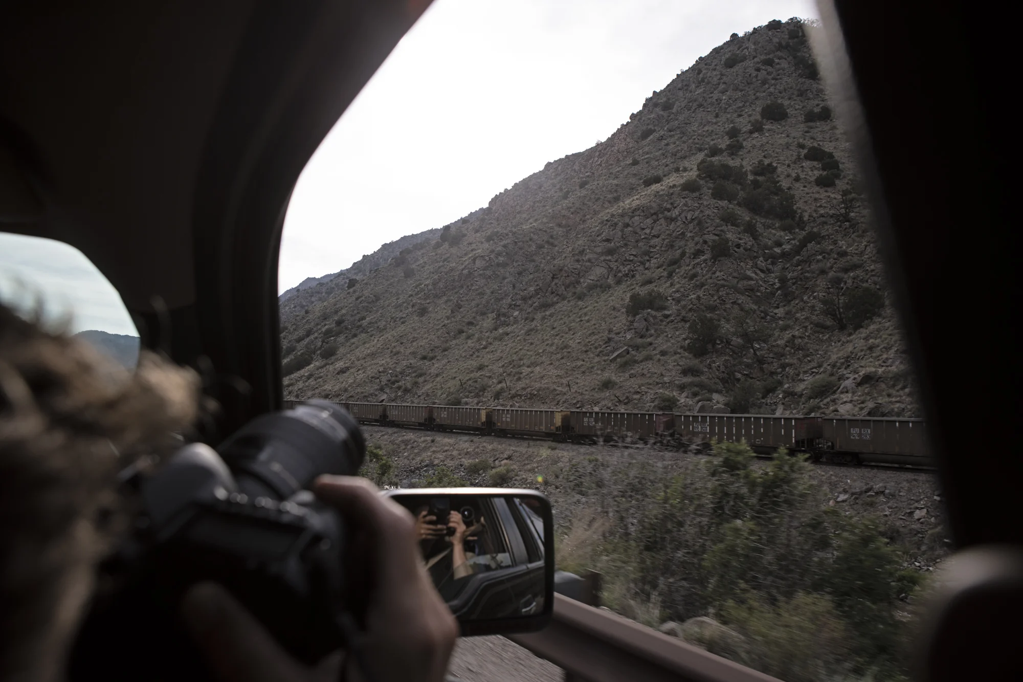 Nate shooting some scenery in the gorge.