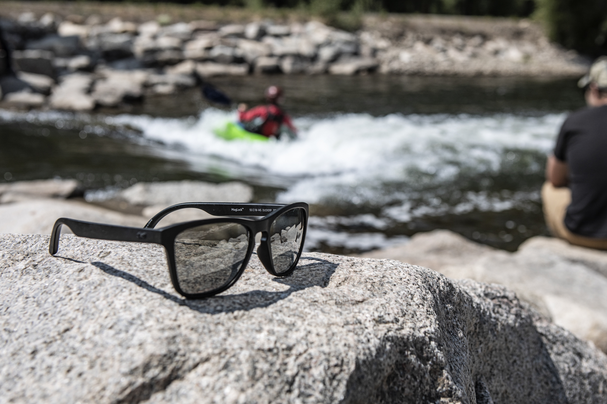 My always favorite sunnies, Distil Union Maglocks and Jim surfing it up.