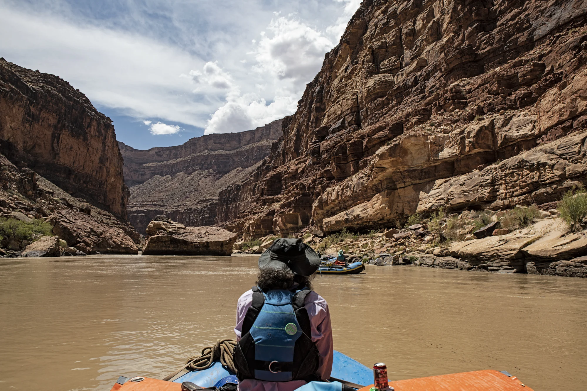 Largest piece of rock in the Grand Canyon section of the Colorado River.