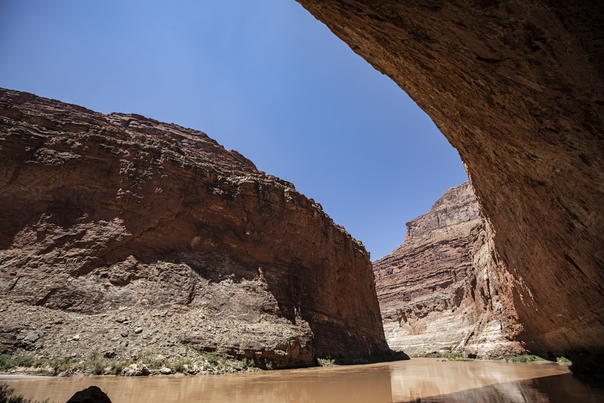 View from the Redwall Cavern.